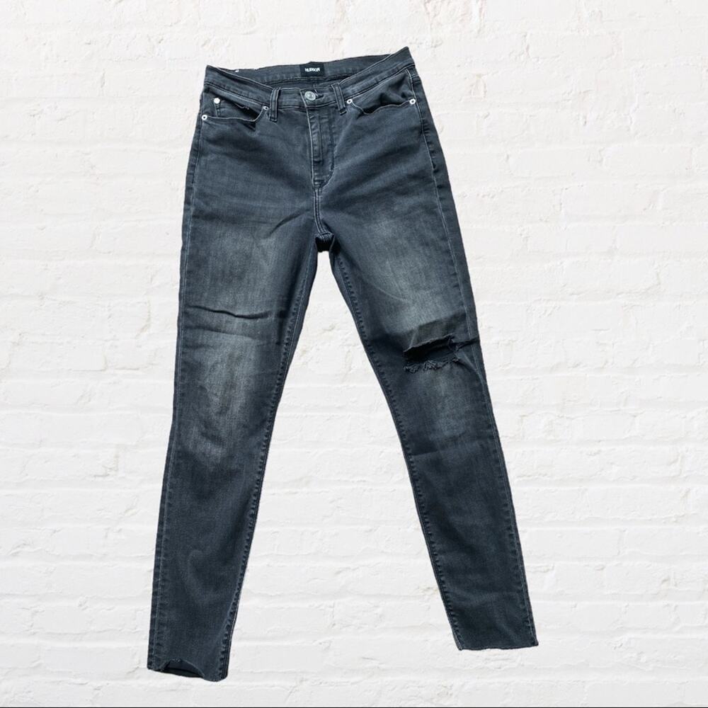 Hudson black skinny jeans